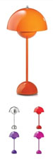 Dansk design: Verner Panton lamper fra firmaet Rifraf